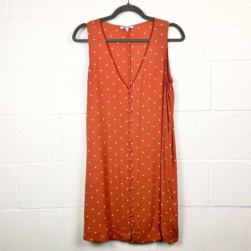 Madewell Heather Button-Front Dress - Picture 2 of 11